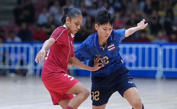 ผลฟุตซอลหญิงซีเกมส์ 2025 : ฟุตซอลหญิงไทยพ่ายอินโดฯ ได้แค่ชิงทองแดงซีเกมส์