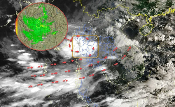 พายุคาจิกิ - หนองฟ้าสลายตัว อุตุฯ เผย 4 จว. ยังเสี่ยง “ฝนตกหนัก”