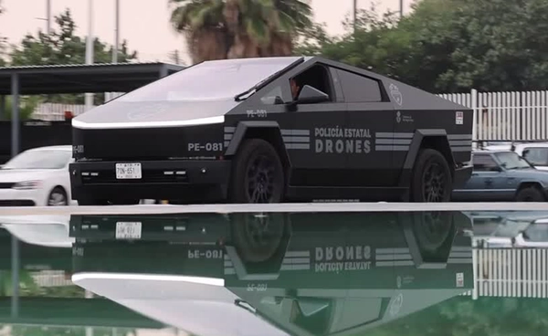 รถกระบะไฟฟ้า “Tesla Cybertruck” เข้าร่วมกองกำลังตำรวจรัฐฮาลิสโกในเม็กซิโก