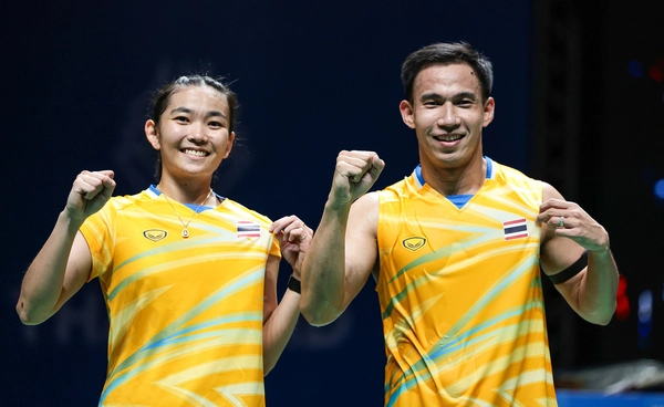 แบดคู่ผสมไทยการันตีแชมป์!  ทองซีเกมส์หนแรกในรอบ 8 ปี