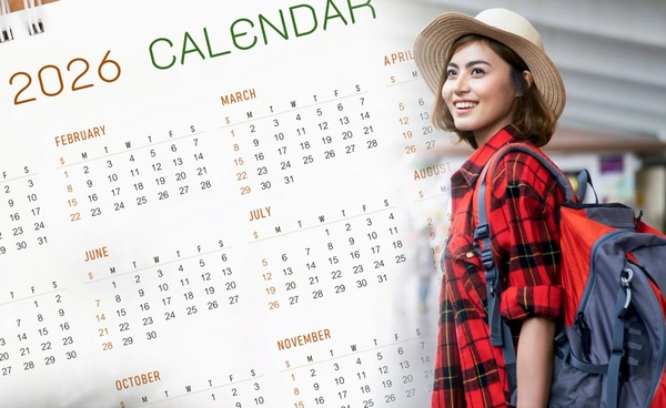 วันหยุด 2569 เช็กปฏิทินวันหยุดราชการ วันหยุดพิเศษ วันหยุดธนาคาร ตลอดปีได้ที่นี่!