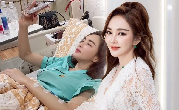 แฟนคลับเป็นห่วง เป้ย ปานวาด นอนแอดมิทรพ. ลูกสาวถาม แม่โอเคมั้ย?