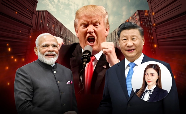 พันธมิตรสะเทือนโลก "อินเดีย-จีน-รัสเซีย" จับมือหวานชื่น ประกาศยืนหยัดเคียงข้าง ท่ามกลางศึก "ภาษีทรัมป์" 