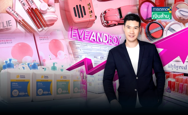 "EVEANDBOY" ทุ่ม 600 ล้านบาท ปูพรม 25 สาขา รับตลาดโตพุ่ง l การตลาดเงินล้าน