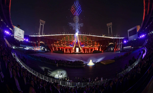 ประมวลภาพ พิธีเปิดซีเกมส์ ครั้งที่ 33