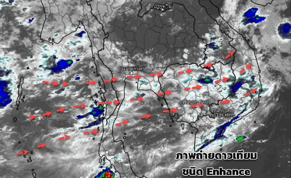 “วันแม่” ชุ่มฉ่ำ 10-15 ส.ค.ฝนฟ้าคะนองทั่วไทย ส่วนใหญ่ช่วงเย็นถึงค่ำ