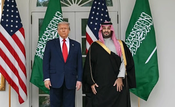 ทรัมป์ต้อนรับเจ้าชายซาอุดีอาระเบีย เตรียมขายเครื่องบินรบ F-35