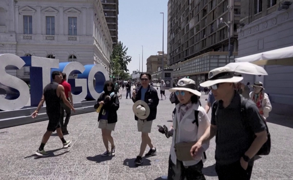 “ชิลี” เผชิญคลื่นความร้อน  ทางการประกาศเตือนภัยระดับสีแดง