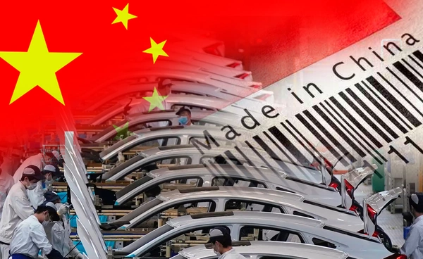 ภาคการผลิตจีนขยายตัวครั้งแรกรอบ 10 เดือน