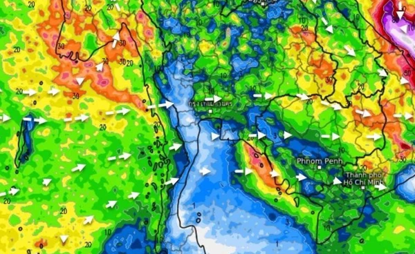 จับตาพายุในทะเลจีนใต้ กระทบไทยทางอ้อม อีสานฝนหนัก-ภาคใต้คลื่นแรง