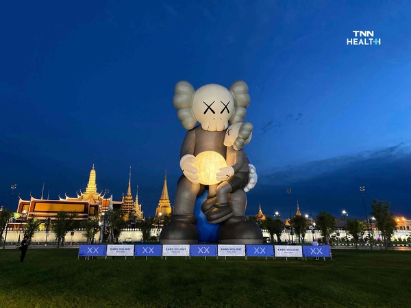 รูป-จัดครั้งแรกในไทย ประติมากรรม COMPANION จาก KAWS ขนาดมหึมาใจกลางสนามหลวง-1