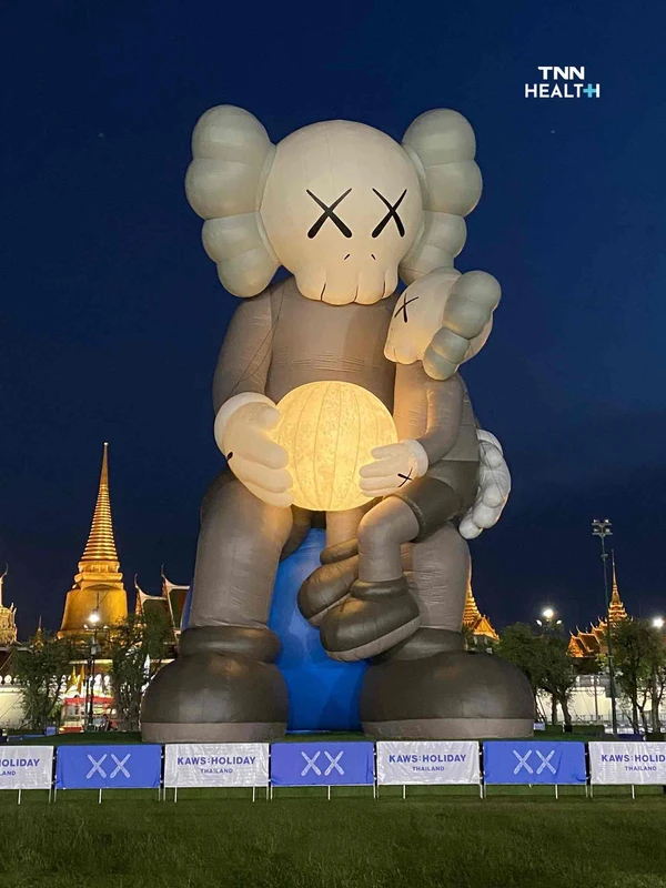 รูป-ชวนชมประติมากรรมระดับโลก KAWS ขนาดมหึมาจัดแสดงครั้งแรกที่ประเทศไทยใจกลางสนามหลวง-2