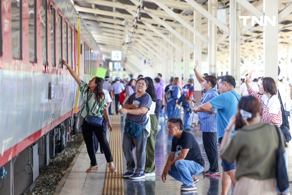 รูป-เริ่มแล้ว “รับน้องรถไฟ 2568” สานสัมพันธ์ รุ่นพี่-รุ่นน้อง ด้วยรถไฟขบวนพิเศษ-25