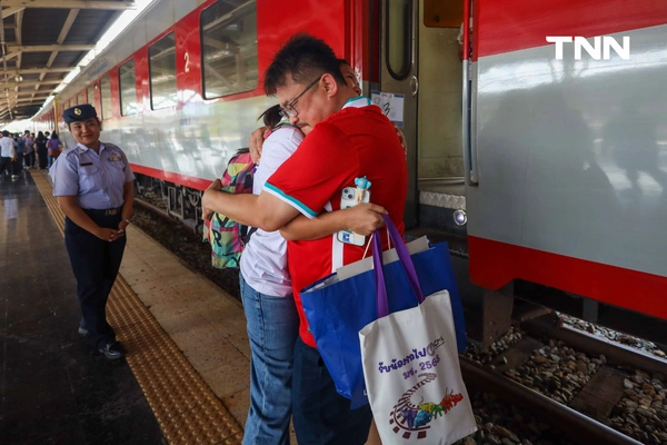 รูป-เริ่มแล้ว “รับน้องรถไฟ 2568” สานสัมพันธ์ รุ่นพี่-รุ่นน้อง ด้วยรถไฟขบวนพิเศษ-14