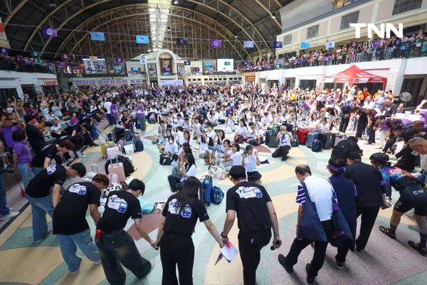 รูป-เริ่มแล้ว “รับน้องรถไฟ 2568” สานสัมพันธ์ รุ่นพี่-รุ่นน้อง ด้วยรถไฟขบวนพิเศษ-7