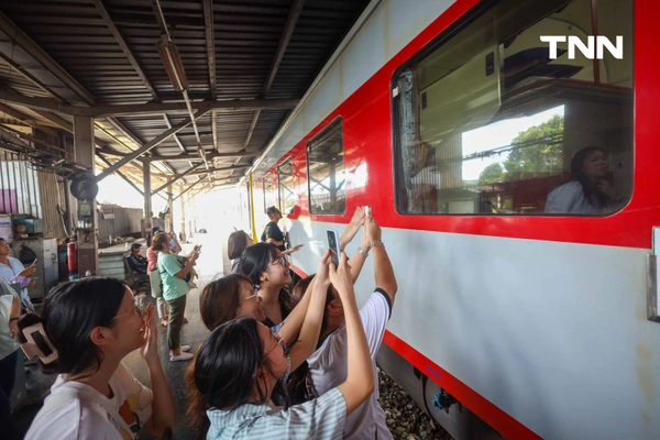 รูป-เริ่มแล้ว “รับน้องรถไฟ 2568” สานสัมพันธ์ รุ่นพี่-รุ่นน้อง ด้วยรถไฟขบวนพิเศษ-15