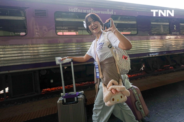 รูป-เริ่มแล้ว “รับน้องรถไฟ 2568” สานสัมพันธ์ รุ่นพี่-รุ่นน้อง ด้วยรถไฟขบวนพิเศษ-9