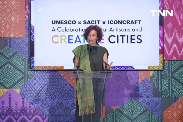 รูป-เจ้าฟ้าสิริวัณณวรีฯ ทรงนำหัตถศิลป์ที่รังสรรค์จากผ้าไทยสู่เวทีโลกเชิดชูจิตวิญญาณแห่งช่างฝีมือไทย-17