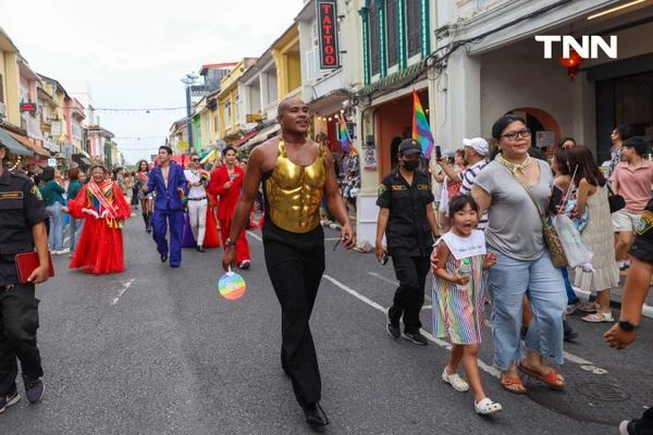 รูป-ภูเก็ตส่งท้ายงาน Pride 2025 ตื่นตากับขบวนพาเหรดสุดยิ่งใหญ่-5