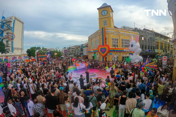 รูป-ภูเก็ตส่งท้ายงาน Pride 2025 ตื่นตากับขบวนพาเหรดสุดยิ่งใหญ่-16