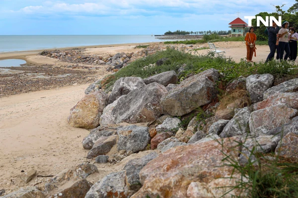 รูป-ดอยคำผนึกกำลังฟื้นฟูชายหาดพระราชนิเวศน์มฤคทายวัน ปลูกต้นไม้สันดอนทรายชายฝั่งคืนสมดุลสู่ธรรมชาติ-12