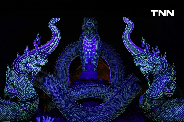 รูป-กระแสแห่งศรัทธาชมความงาม “พญานาคเรืองแสง” ที่ “วัดป่าภูปัง” จุดท่องเที่ยวยามค่ำแห่งของอุบลราชธานี-11