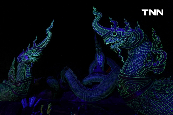 รูป-กระแสแห่งศรัทธาชมความงาม “พญานาคเรืองแสง” ที่ “วัดป่าภูปัง” จุดท่องเที่ยวยามค่ำแห่งของอุบลราชธานี-13