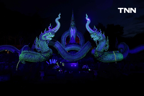 รูป-กระแสแห่งศรัทธาชมความงาม “พญานาคเรืองแสง” ที่ “วัดป่าภูปัง” จุดท่องเที่ยวยามค่ำแห่งของอุบลราชธานี-8