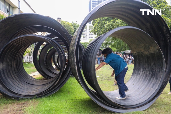 รูป-แม่ทัพภาคที่ 2 รับมอบ “บลูบังเกอร์” นวัตกรรมโดยนักศึกษาสนับสนุนความปลอดภัยทหารพื้นที่ชายแดน-12