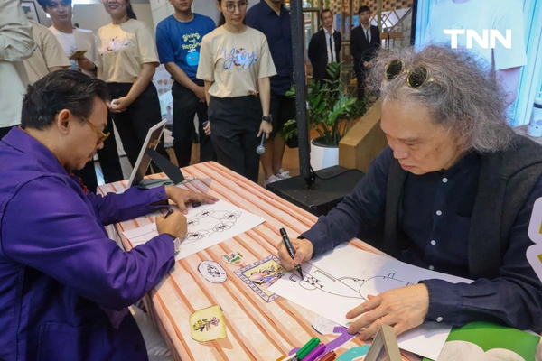 รูป-มูลนิธิรามาธิบดีฯ X 5 ศิลปิน รังสรรค์คอลเลกชันพิเศษ ส่งต่อ “ความสุขไม่มีที่สิ้นสุด”-15