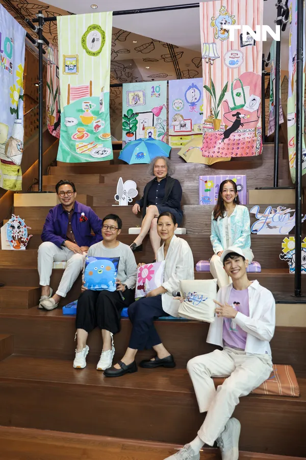 รูป-มูลนิธิรามาธิบดีฯ X 5 ศิลปิน รังสรรค์คอลเลกชันพิเศษ ส่งต่อ “ความสุขไม่มีที่สิ้นสุด”-7