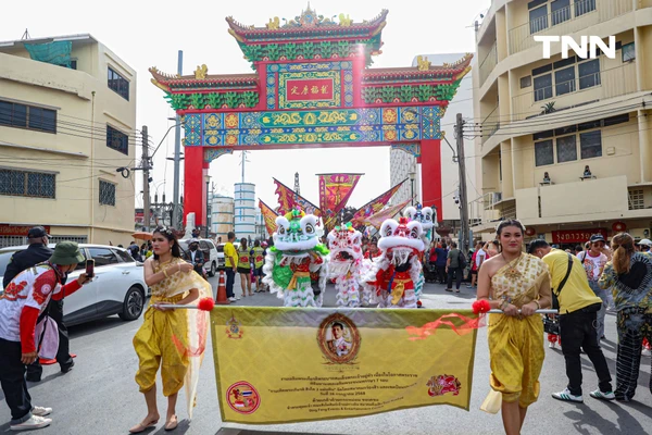 รูป-“เชิดสิงโตสองแผ่นดิน เทิดไท้องค์ราชัน” เฉลิมพระเกียรติในหลวง 73 พรรษา-9