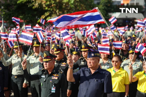 รูป-องค์การสงเคราะห์ทหารผ่านศึกฯ จัดกิจกรรมรวมพลังปกป้องแผ่นดิน และกล่าวสดุดีนักรบผู้กล้า-8