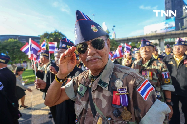 รูป-องค์การสงเคราะห์ทหารผ่านศึกฯ จัดกิจกรรมรวมพลังปกป้องแผ่นดิน และกล่าวสดุดีนักรบผู้กล้า-13