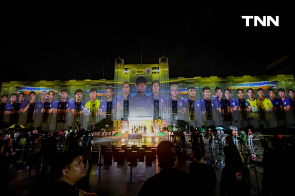 รูป-เปิดตัว 23 นักเตะทีมชาติไทยสุดอลังการผ่าน 3D Mapping ลุยศึก คิงส์ คัพ ครั้งที่ 51-12