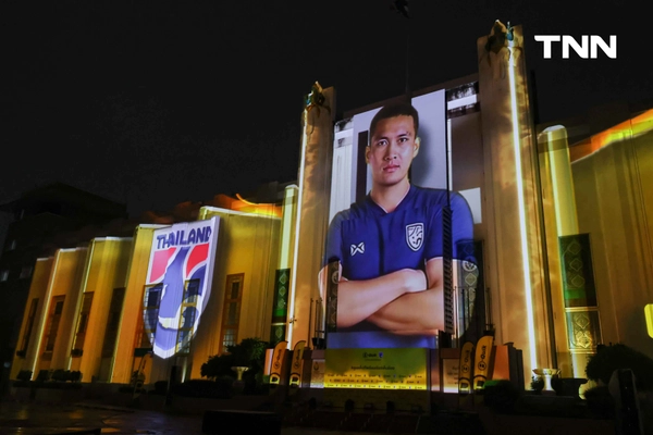 รูป-เปิดตัว 23 นักเตะทีมชาติไทยสุดอลังการผ่าน 3D Mapping ลุยศึก คิงส์ คัพ ครั้งที่ 51-7