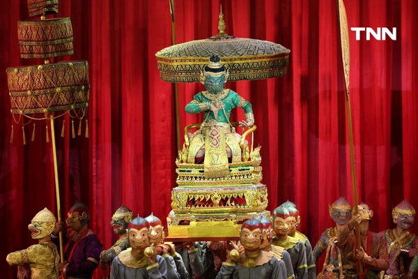 รูป-แถลงข่าวโขนมูลนิธิส่งเสริมศิลปาชีพฯ ตอน “สัตยาพาลี” สืบสานงานศิลป์มรดกของชาติ-4