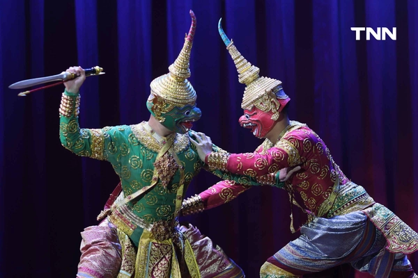 รูป-แถลงข่าวโขนมูลนิธิส่งเสริมศิลปาชีพฯ ตอน “สัตยาพาลี” สืบสานงานศิลป์มรดกของชาติ-15