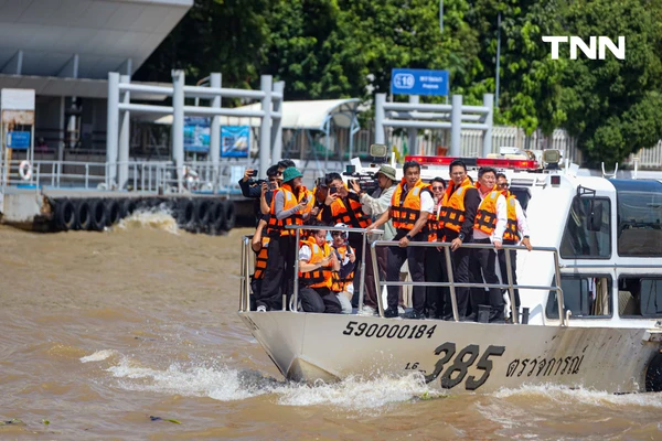 รูป-กทม. เตรียมพร้อมรับมือ 3 สถานการณ์น้ำรุกเมือง น้ำเหนือหลาก น้ำทะเลหนุน และฝนตกหนัก -9