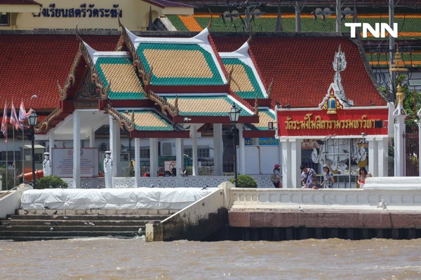 รูป-กทม. เตรียมพร้อมรับมือ 3 สถานการณ์น้ำรุกเมือง น้ำเหนือหลาก น้ำทะเลหนุน และฝนตกหนัก -25