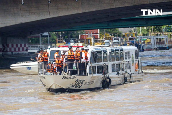 รูป-กทม. เตรียมพร้อมรับมือ 3 สถานการณ์น้ำรุกเมือง น้ำเหนือหลาก น้ำทะเลหนุน และฝนตกหนัก -17