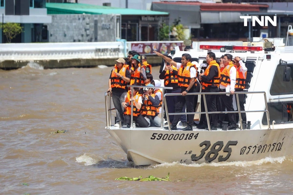 รูป-กทม. เตรียมพร้อมรับมือ 3 สถานการณ์น้ำรุกเมือง น้ำเหนือหลาก น้ำทะเลหนุน และฝนตกหนัก -11