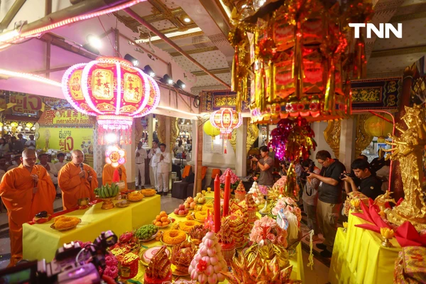 รูป-ไอคอนสยาม - เมืองสุขสยาม กินเจคึกคัก ชูอาหารฟิวชั่น “ฟัวกราส์เจ-สปาเก็ตตี้ซอสหลนน้ำชุบหยำเจ” เปิดมิติใหม่เทศกาลกินเจ-19