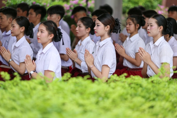 รูป-บวงสรวงการแสดงโขนมูลนิธิส่งเสริมศิลปาชีพฯ ประจำปี 2568 ตอน “สัตยาพาลี” สืบสานพระราชปณิธาน สมเด็จพระพันปีหลวง อนุรักษ์โขน สืบต่อไป-14