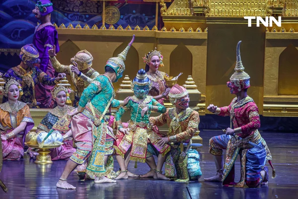 รูป-เปิดม่าน โขนมูลนิธิส่งเสริมศิลปาชีพฯ ตอน “สัตยาพาลี” ร่วมสืบสานพระราชปณิธาน สมเด็จพระพันปีหลวง-21