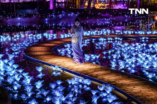 รูป-ณ สัทธา อุทยานไทย เนรมิตงานไฟ "Nasatta Light Festival 2026" สู่ สรวงสวรรค์นางฟ้า สุดตระการตาน้อมนำพระราชดำริด้านอนุรักษ์ของ สมเด็จพระพันปีหลวง-17