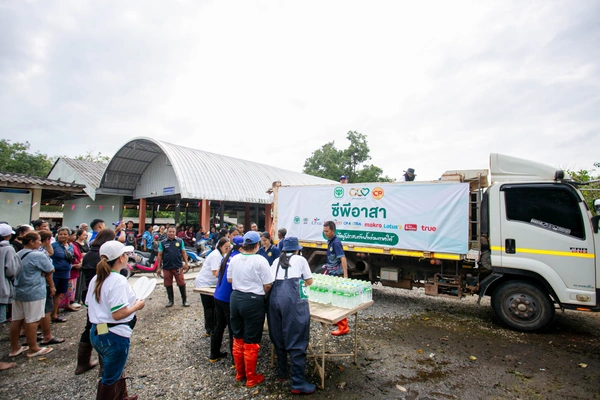 รูป-ซีพีอาสา ส่งต่อความช่วยเหลือ บรรเทาความเดือดร้อนผู้ประสบอุทกภัยพัทลุง-7