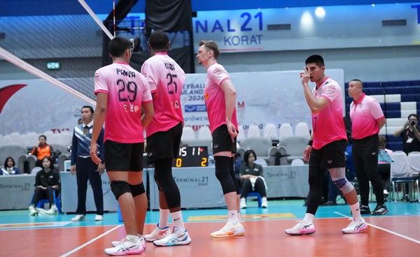 ผลวอลเลย์บอล ไทยแลนด์ลีก 2026  หนุ่มโคราช คว้าชัยนัดส่งท้าย!  เบียดแซงเข้าป้าย "แชมป์เลก 2"  