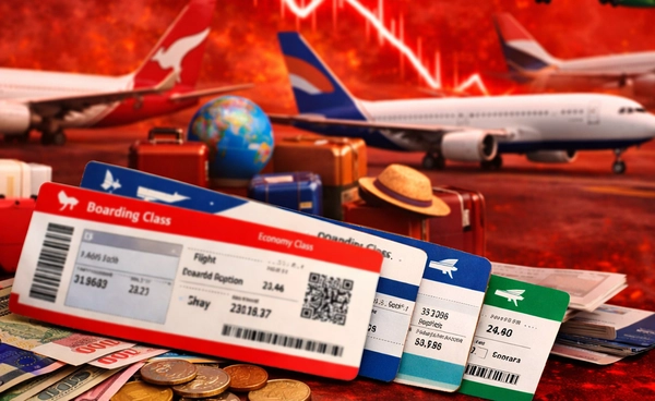 ราคา"ตั๋วเครื่องบิน"ทั่วโลกจ่อพุ่งร้อยละ 9  