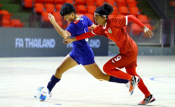 เนปาล-บังกลาเทศ ฟอร์มดุเก็บชัยฟุตซอลหญิง SAFF 